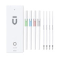 M &amp; G U -Serie White Gel Pen Set mit Nachfüllgel Ink Stift Set in White Gift Box School Gel Stift